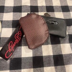 Ed hardy keychain coin holder